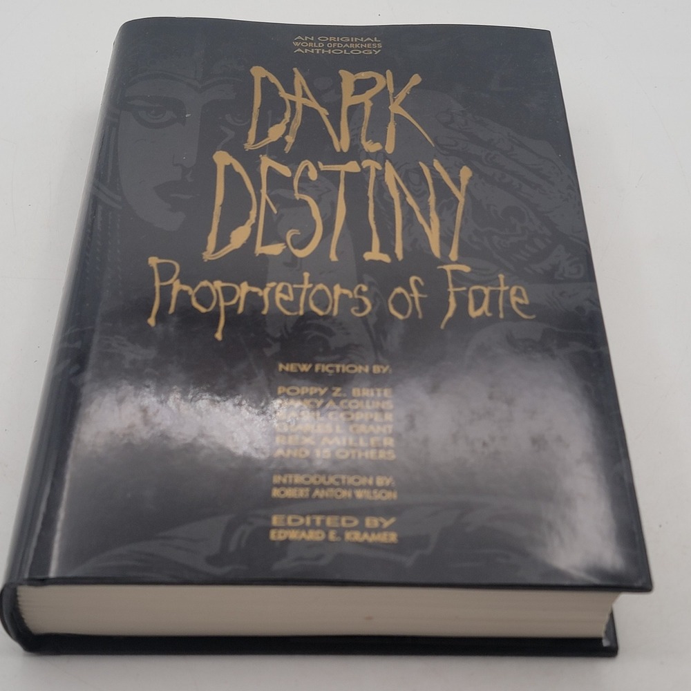 Edward E Kramer Dark Destiny Proprietors of Fate HC 1995 World of Darkness WOD